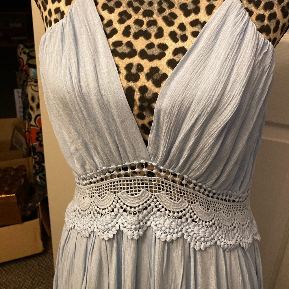 Blue Maxi Dress (New)